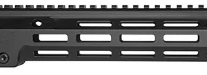 Geissele Automatics 051073B Super Modular Rail MK16 10.50" M-LOK, Black Aluminum for AR Platform, Barrel Nut Included