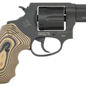 Taurus 285621VZ19 856  38 Special 6rd 2", Matte Black Carbon Steel, Brown VZ Cyclone Grip
