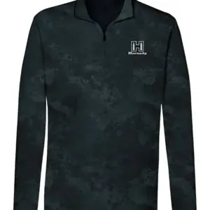 Hornady 99597XXXL Performance 1/4 Zip Black Long Sleeve 3XL
