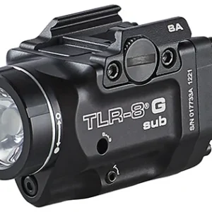 Streamlight 69439 TRL-8 G Sub Gun Light with Green Laser  Black Anodized 500 Lumens White LED Springfield Armory Hellcat