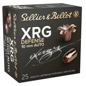 Sellier & Bellot SB10XA XRG Defense 10mm Auto 130 gr Solid Copper Hollow Point 25 Per Box/ 40 Case