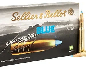 Sellier & Bellot SB3006XB eXergy  30 06 Springfield 180 gr TAC EX Blue 20 Per Box/ 12 Case