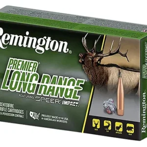 Remington Ammunition R21342 Premier Long Range 270 Win 150 gr Speer Impact 20 Per Box/ 10 Case