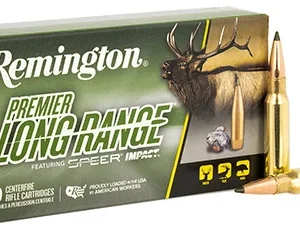 Remington Ammunition R21345 Premier Long Range 308 Win 172 gr Speer Impact 20 Per Box/ 10 Case