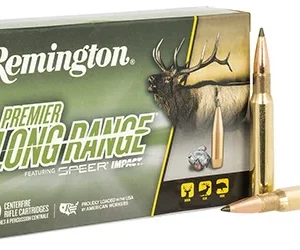 Remington Ammunition R21344 Premier Long Range 30-06 Springfield 175 gr Speer Impact 20 Per Box/ 10 Case