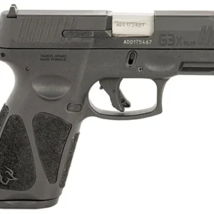 Taurus 1G3XSR903110 G3X  Full Size Frame 9mm Luger 10+1 3.26" Matte Stainless Steel Barrel, Matte Black Tenifer Serrated Steel Slide, Black Polymer Frame w/Picatinny Rail, Black Polymer Grip