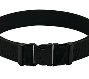 Uncle Mikes-leather(1791) BLTUM48/52MBL Gun Belt  Matte Black Leather 48/52