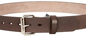 Uncle Mikes-leather(1791) BLTUM46/50DBR Gun Belt  Dark Brown Leather, Belt Size 46/50, 1.50" Wide