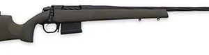 Weatherby 3WRXP308NR4B 307 Range XP 308 Win 5+1 22" Fluted, Black Barrel/Rec, OD Green Synthetic Stock with Adj. Cheek Rest, Accubrake Muzzle Brake, TriggerTech Trigger