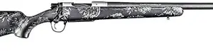Christensen Arms 8010631800 Ridgeline FFT Full Size 7mm PRC 3+1 22" Carbon Fiber Steel Threaded Barrel, Stainless Aluminum Receiver, Black w/Gray Accents Fixed Sporter w/Flash Forged Technology Stock