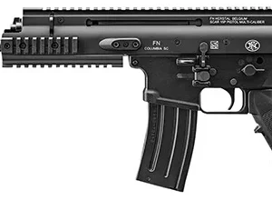 FN 38101240 SCAR 15P 5.56x45mm 30+1 7.50" Black Chrome Lined Steel Barrel, Black Anodized Aluminum Picatinny Rail Receiver, Black Polymer Grip, Ambidextrous