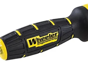 Wheeler 4001001 F.A.T. Digital Wrench Black/Yellow Universal Firearm 12 Pieces Features Digital LCD