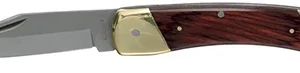 Uncle Henry LB7CP LB7 Bear Paw 3.70" Folding Plain Stainless Steel Blade 5" Includes Sheath