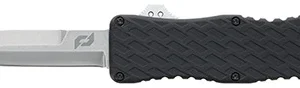 Schrade 1135967 Uproar  D/A OTF Bayonet Plain Satin D2 Steel Blade 4.25" Aluminum Handle