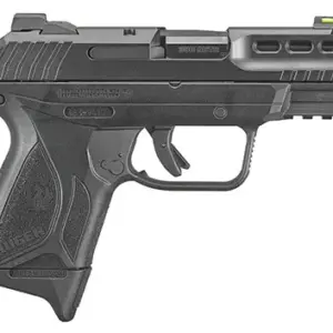 Ruger 3839 Security-380  380 ACP 10+1/15+1 3.42" Black Oxide Barrel, Black Serrated Steel Slide, Black Polymer Frame w/Accessory Rail, Black Polymer Grips