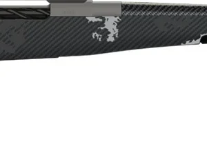 Fierce Firearms ROG65PRC24GP Carbon Rogue  Full Size 6.5 PRC 3+1 24" Hand Lapped/Match Grade Threaded Barrel, Glacier Cerakote Steel Receiver, Phantom Camo Fierce Rogue Carbon Fiber Stock