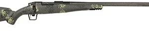 Fierce Firearms ROG65PRC24BF Carbon Rogue  Full Size 6.5 PRC 3+1 24" Hand Lapped/Match Grade Threaded Barrel, Black Cerakote Steel Receiver, Forest Camo Fierce Rogue Carbon Fiber Stock