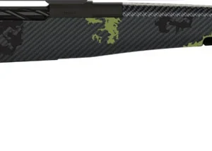 Fierce Firearms TROG300WIN24BF CT Rogue  300 Win Mag 3+1 24" Carbon Fiber Barrel, Black Cerakote Titanium Rec, Forest Camo Rogue Stock