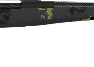 Fierce Firearms TROG300PRC24BF CT Rogue  300 PRC 3+1 24" Carbon Fiber Barrel, Black Cerakote Titanium Rec, Forest Camo Rogue Stock