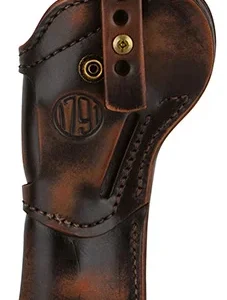 1791 Gunleather SARVH55VTGA Single Action 5.5 Open Carry Vintage Leather Belt Ambidextrous