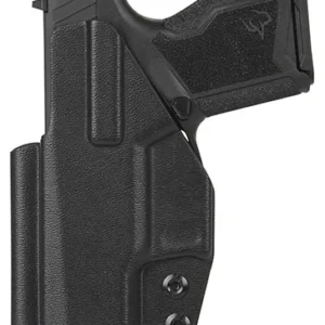 1791 Gunleather TACIWBGX4BLKR Tactical Kydex  IWB Black Kydex Belt Clip Fits Taurus GX4 Right Hand