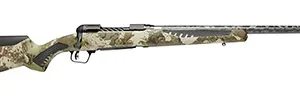 Savage Arms 58019 110 UltraLite 28 Nosler 2+1 22" Threaded Carbon Fiber Wrapped Barrel, Black Melonite Rec, Woodland Camo AccuStock with AccuFit