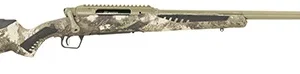Savage Arms 58027 Impulse Big Game 300 WSM 2+1 24" Threaded, Hazel Green Barrel/Rec, Woodland Camo AccuStock with AccuFit, Includes Detachable Box Mag
