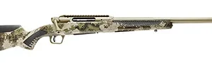 Savage Arms 58026 Impulse Big Game 300 Win Mag 2+1 24" Threaded, Hazel Green Barrel/Rec, Woodland Camo AccuStock with AccuFit, Includes Detachable Box Mag