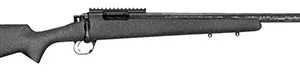 Proof Research 135105 Glacier  Full Size 7mm PRC 4+1 24" Carbon Fiber Match Grade Threaded Barrel, Black Cerakote w/Picatinny Rail Steel Receiver, Fixed PROOF Hunter Black Granite Carbon Fiber Stock