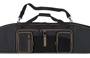 Allen 123-50 Tower Double Rifle Case 50" Rifle Case Black/Gold Endura 2