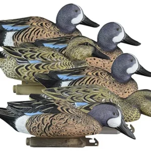 Higdon Outdoors 19953 Standard  Blue Wing Teal Species Multi Color Foam Filled 6 Pack