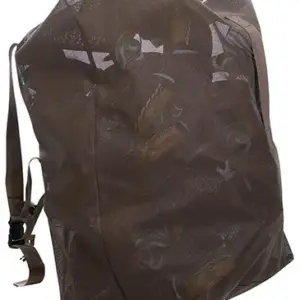 Higdon Outdoors 37177 Decoy Bag  Small Black PVC Coated Mesh 39" x 18" x 15" Holds up to 36 Standard Decoys