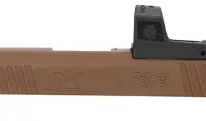 Sig Sauer 8900984 P365X Slide Assembly with Micro Optics Cut Coyote Tan Nitride XRAY3 Day Night Sights for 9mm 3.1" Barrel
