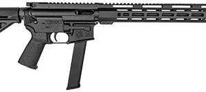Diamondback DB1418P001 DB15  9mm Luger 32+1 16", Black, Carbon Lower, Magpul MOE Stock, Magpul K2 Grip, Flash Hider