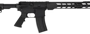Anderson B2K869A020 AM-15 Utility 5.56x45mm NATO 30+1 16", Black, 12" M-Lok, A2 Grip, Carbine Stock, Flash Hider