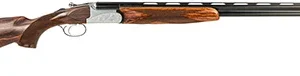 Fausti Usa, Inc 15403 Caledon  410 Gauge 3" 2rd 26" Blued Barrel, Engraved Stainless Rec, Wood Laser Grain Stock, Metallic Bead Sight