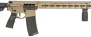 Daniel Defense 0212811090047 DDM4 V7 Pro 5.56x45mm NATO 18" 30+1, FDE Rec, Black OEM Overmolded Stock & Grip, Geissele Trigger