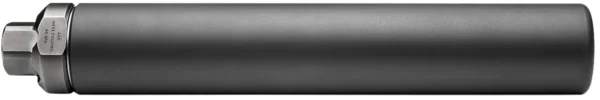 ADVANCED ARMAMENT COMPANY 64775 Jaeger 30  30 Cal Rated Up To 300 Win Mag, Black Titanium/Aluminum, 5/8"-24 tpi DT Mount