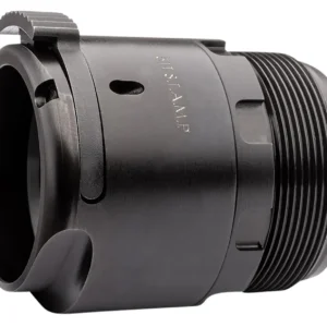 ADVANCED ARMAMENT COMPANY 65014 S.T.A.M.P. Mount 51T QD Attachment, Black, 1.375"-24 tpi Tube Threads, For 51T Muzzle Devices