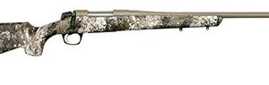 CVA CR6981 Cascade  Full Size 300 Win Mag 3+1, 24" Sniper Gray Cerakote Steel Threaded Barrel, Sniper Gray Cerakote Steel Receiver, Exclusive Realtree Rockslide Fixed w/SoftTouch Stock, Right Hand