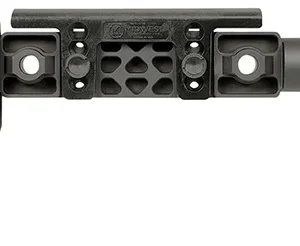 Midwest Industries MIALPHAFBSF Alpha Fixed Beam Black Synthetic Side Folding Stock with Adjustable Cheekrest, Compatible w/ 1913 Picatinny Rail Adapter