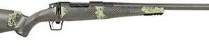 Fierce Firearms ROG65PRC20BF Carbon Rogue  Full Size 6.5 PRC 3+1 20" Hand Lapped/Match Grade Threaded Barrel, Black Cerakote Steel Receiver, Forest Camo Fierce Rogue Carbon Fiber Stock