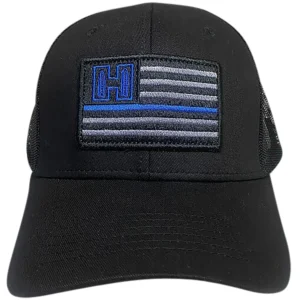 Hornady Gear 10160 Hornady Blue Line Black American Flag Patch