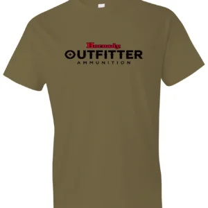 Hornady Gear 31362 Big Buck  Coyote Brown, Cotton Short Sleeve, Semi-Fitted, Medium