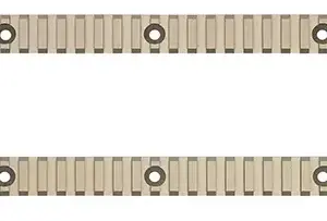 Q LLC TOPRAIL8.5IN12 The Fix Top Rail  Clear Coat Anodized Short Action 41.3 MOA