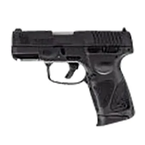 Taurus 1G3C931CK7 G3C  Compact Frame 9mm Luger 12+1 3.26" Matte Stainless Steel Barrel, Matte Black Tenifer Serrated Steel Slide, Black Polymer Frame w/Picatinny Rail, Black Polymer Grip, Right Hand