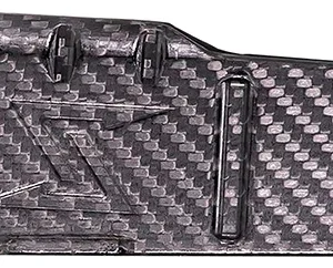 Seekins Precision 0010330021 Replacement Magazine  3rd 6.5 PRC Fits Havak PH1/PH2 Black Carbon Fiber