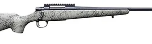 Howa HCSL308TAN M1500 Super Lite Full Size 308 Win 5+1 20" Blued Threaded Barrel, Blued Picatinny Rail Steel Receiver, Tan w/Black Webbing Fixed Stocky's Synthetic Stock