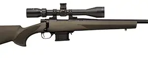Howa HMA60804GGP M1500 Mini Action Compact 6mm ARC 5+1 20" Black Steel Barrel, Black Drilled & Tapped Steel Receiver, OD Green Fixed HTI Synthetic Stock, Nikko Stirling GamePro 4-12x40mm