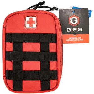 GPS Bags MEDCKITRD Medical Concealed Case Red